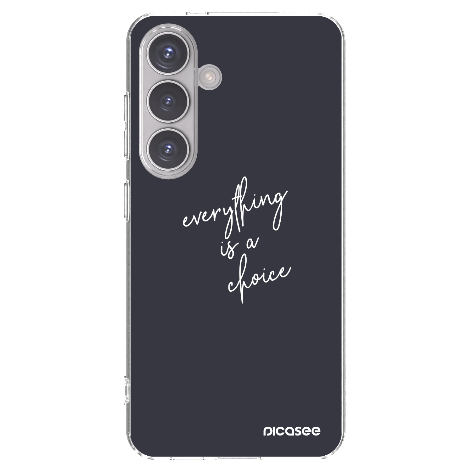 Picasee silikónový prehľadný obal pre Samsung Galaxy S24 S921B 5G - Všetko je na tebe