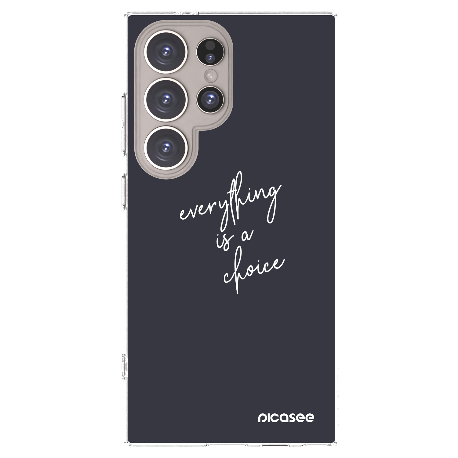 Picasee silikónový prehľadný obal pre Samsung Galaxy S24 Ultra S928B 5G - Všetko je na tebe