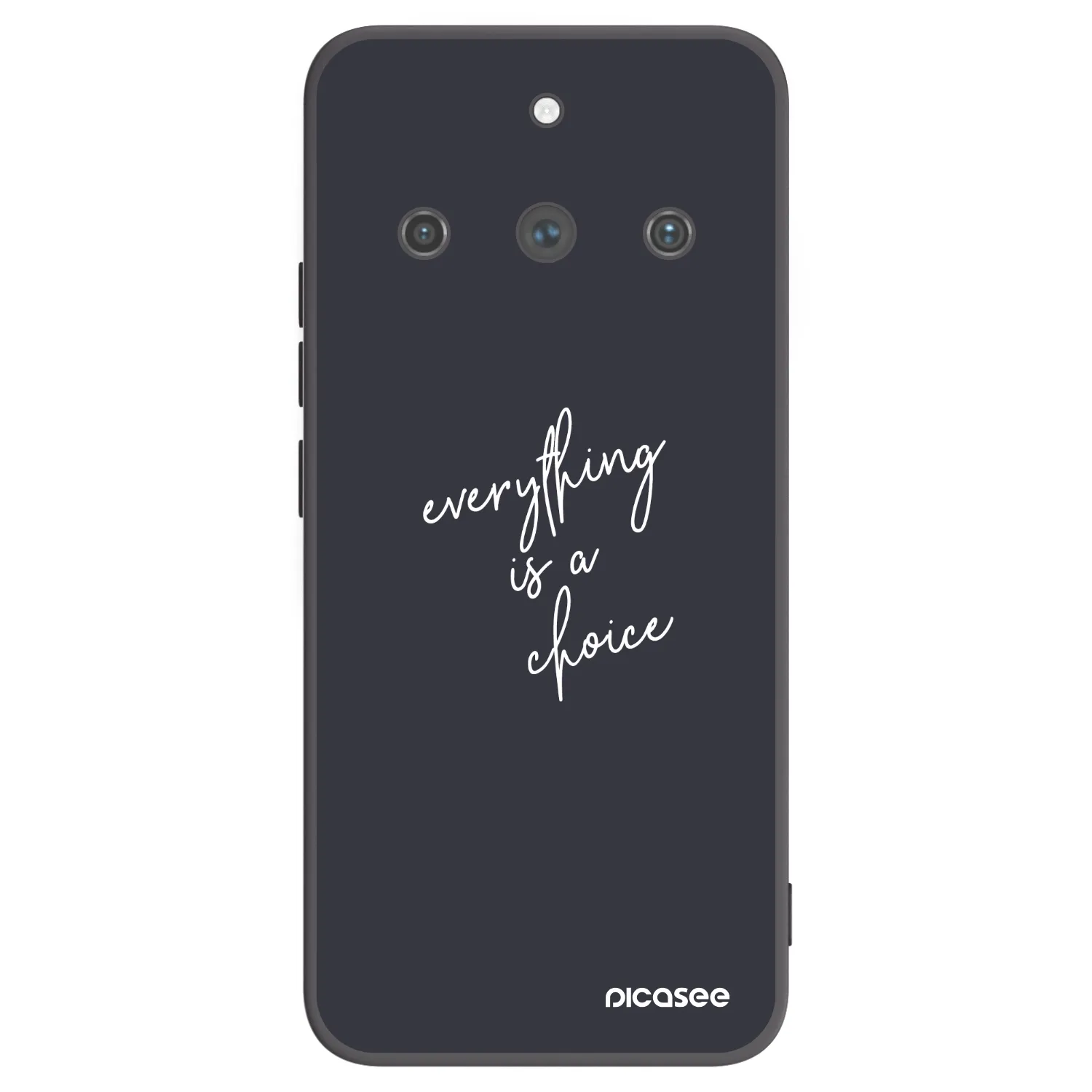 Picasee silikónový čierny obal pre Realme 11 Pro+ - Všetko je na tebe