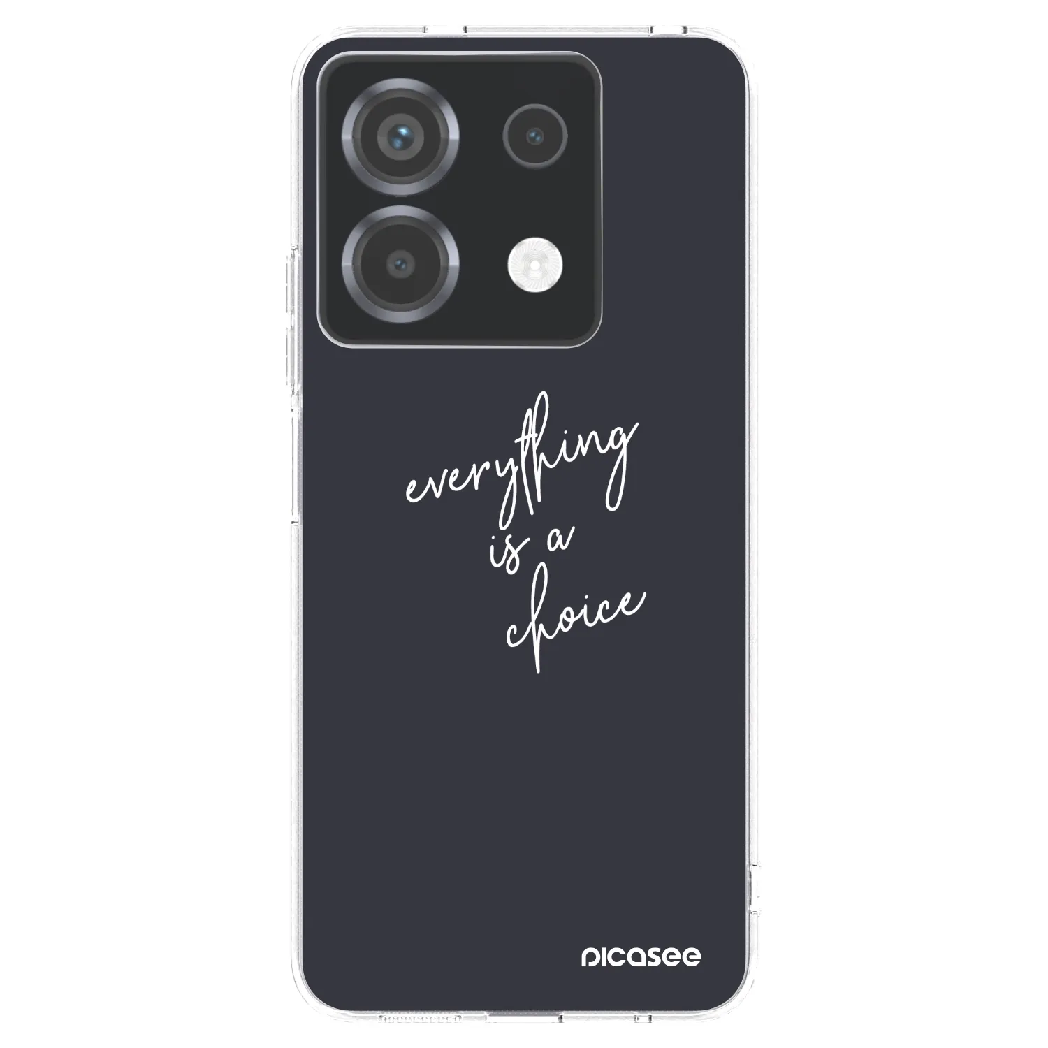 Picasee silikónový prehľadný obal pre Xiaomi Poco X6 - Všetko je na tebe