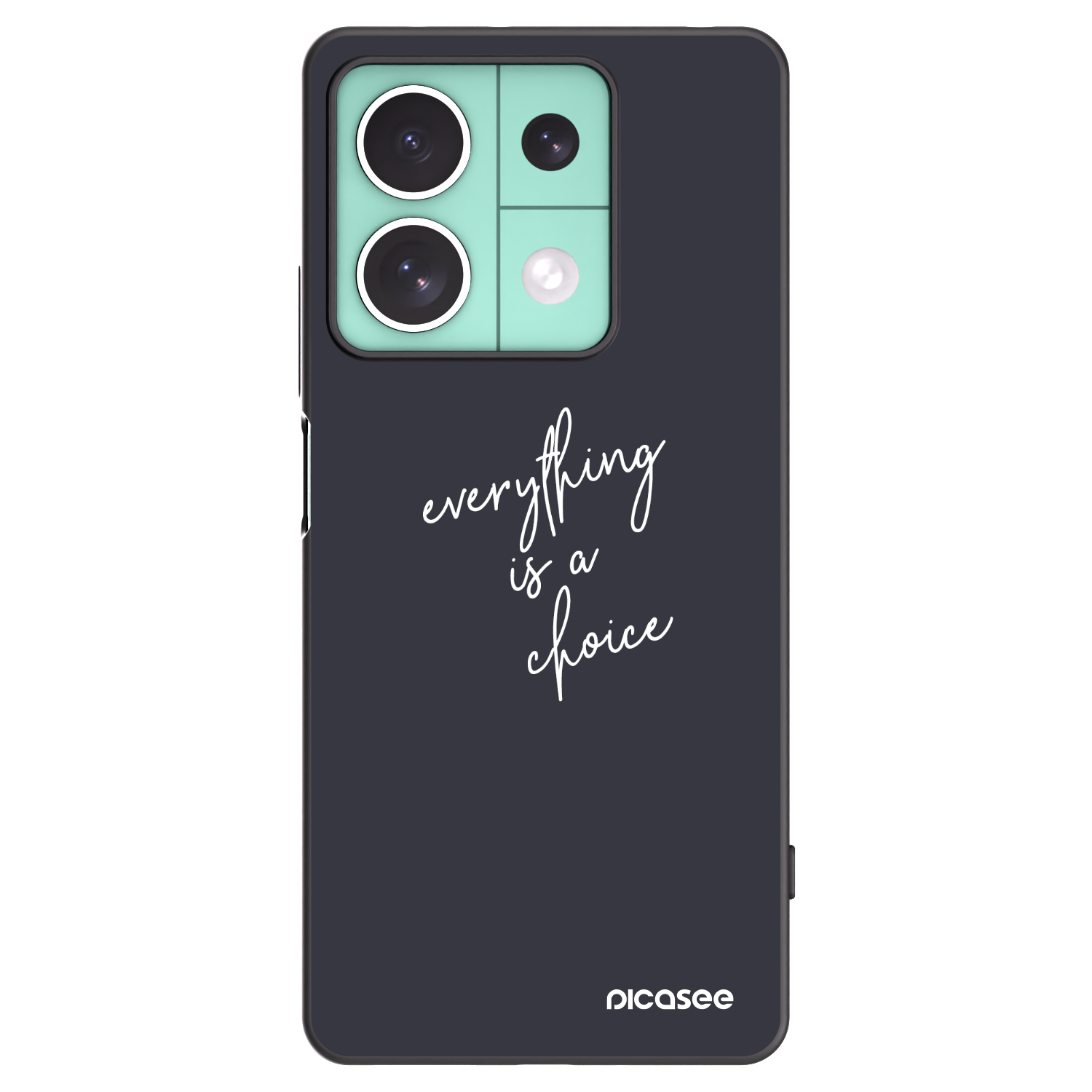 Picasee silikónový čierny obal pre Xiaomi Redmi Note 13 5G - Všetko je na tebe