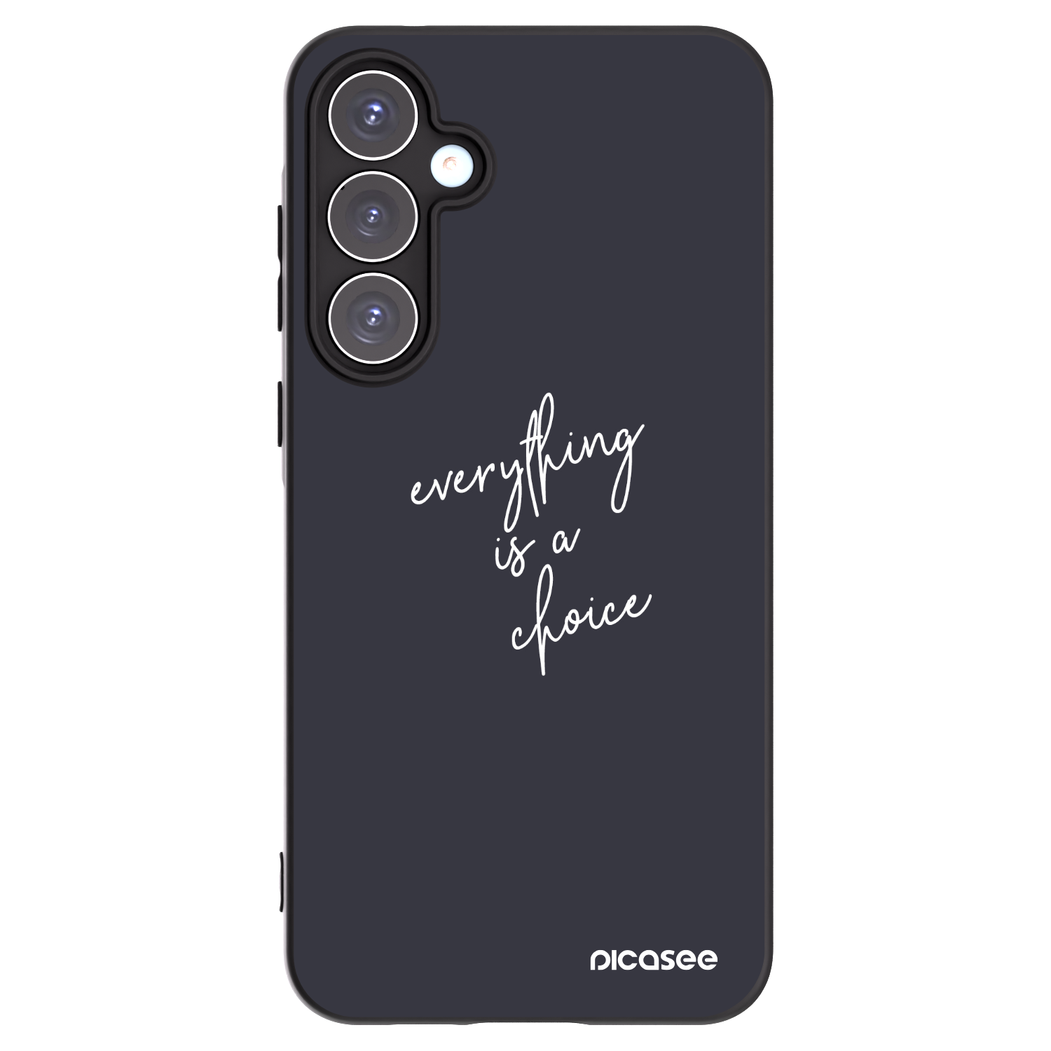 Picasee silikónový čierny obal pre Samsung Galaxy A55 5G A556B - Všetko je na tebe