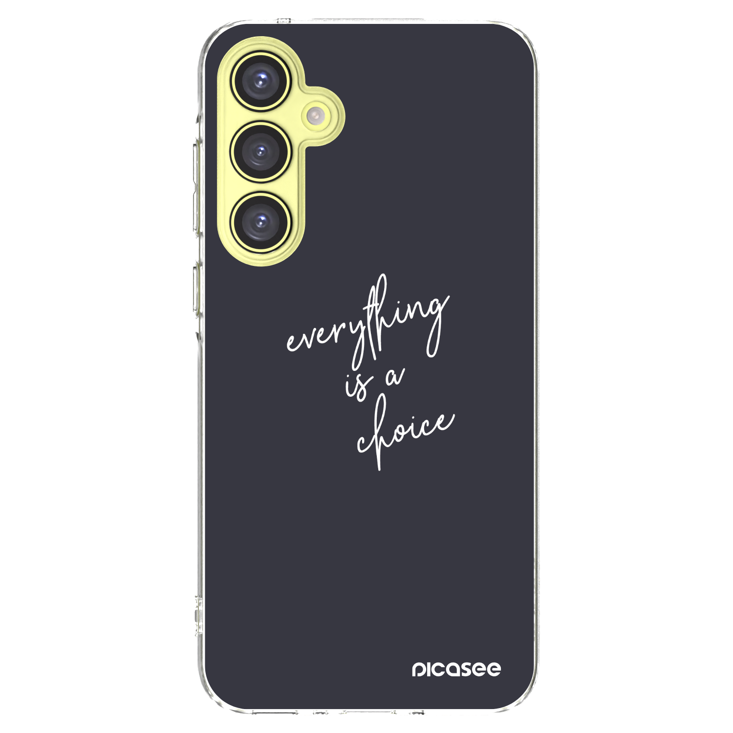 Picasee silikónový prehľadný obal pre Samsung Galaxy A35 5G A356B - Všetko je na tebe