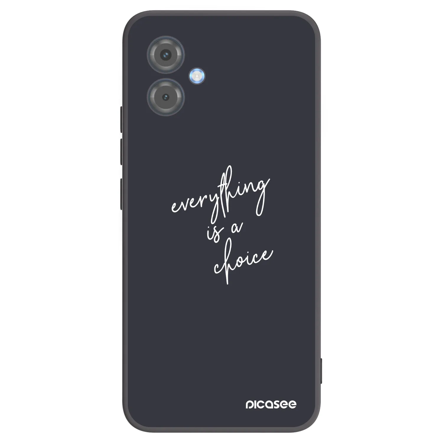 Picasee silikónový čierny obal pre Motorola Moto G14 - Všetko je na tebe