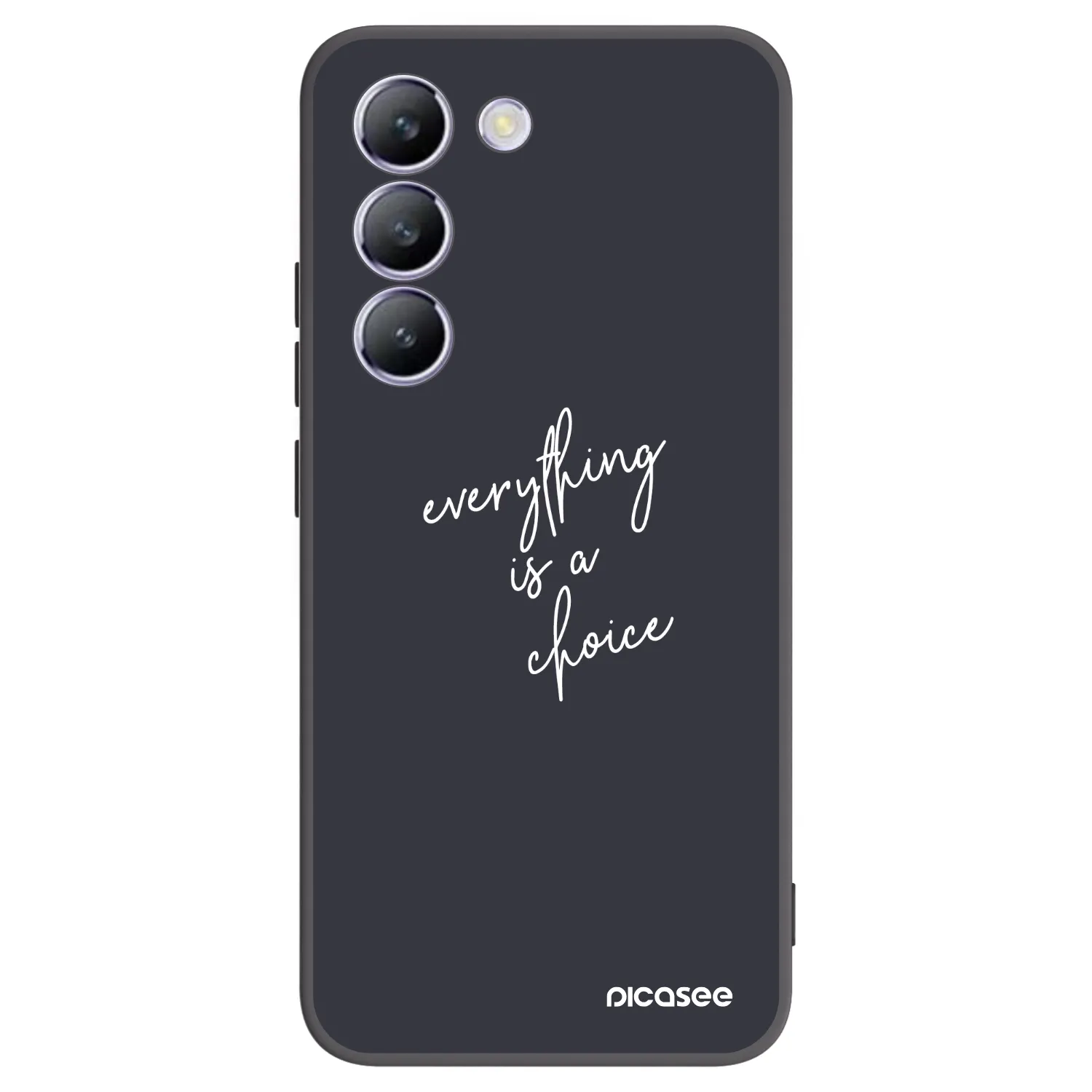 Picasee silikónový čierny obal pre Vivo V40 SE 5G - Všetko je na tebe