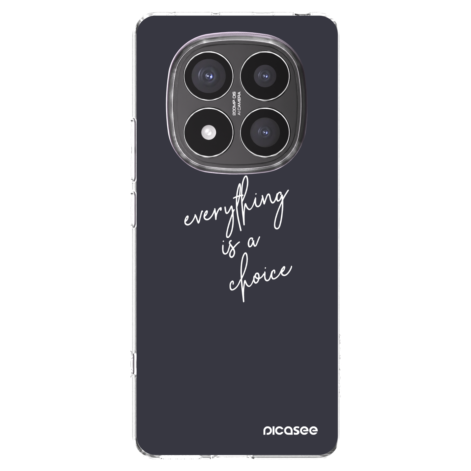 Silikónový prehľadný obal pre Xiaomi Redmi Note 14 Pro+ 5G - Všetko je na tebe