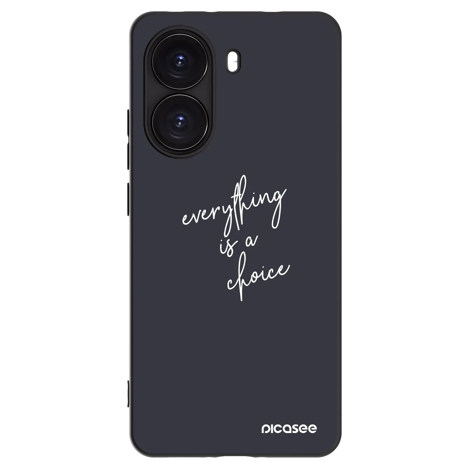 Picasee silikónový čierny obal pre Xiaomi Poco X7 Pro 5G - Všetko je na tebe