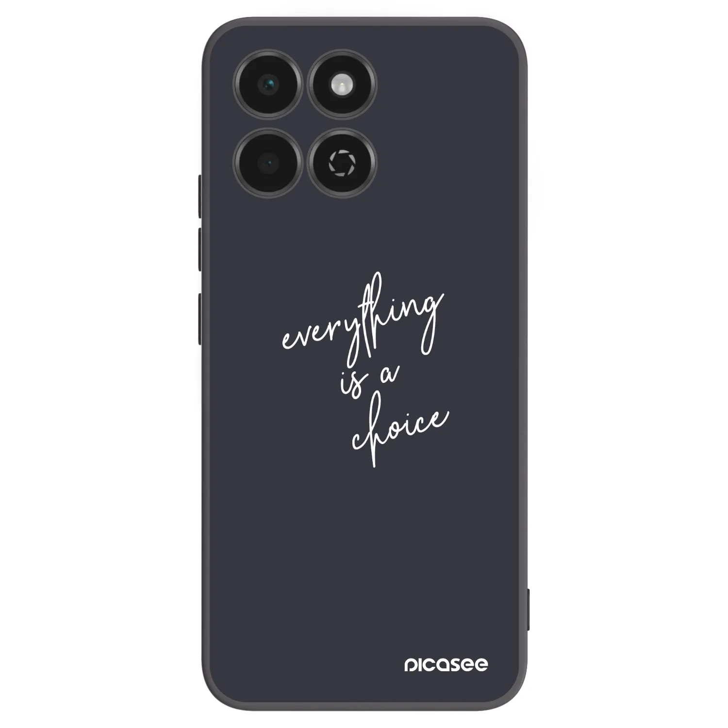 Picasee silikónový čierny obal pre Honor 200 Smart 5G - Všetko je na tebe