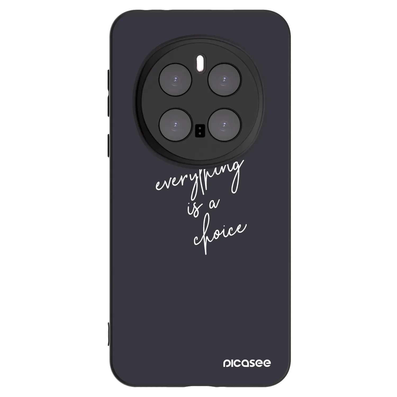 Picasee silikónový čierny obal pre Honor Magic7 Pro 5G - Všetko je na tebe