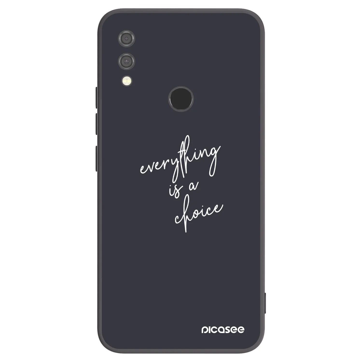 Picasee silikónový čierny obal pre Xiaomi Redmi Note 7 - Všetko je na tebe