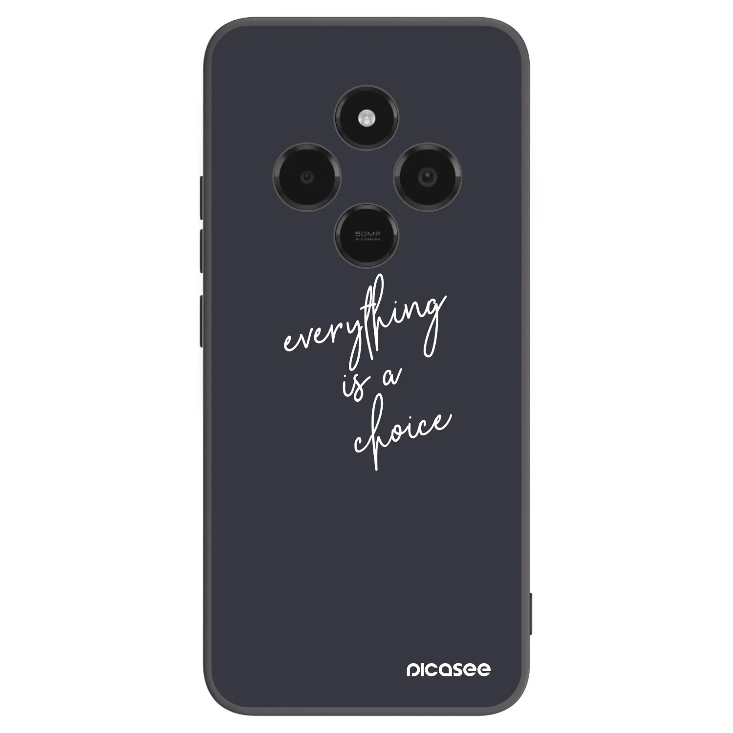 Picasee silikónový čierny obal pre Xiaomi Poco C75 - Všetko je na tebe
