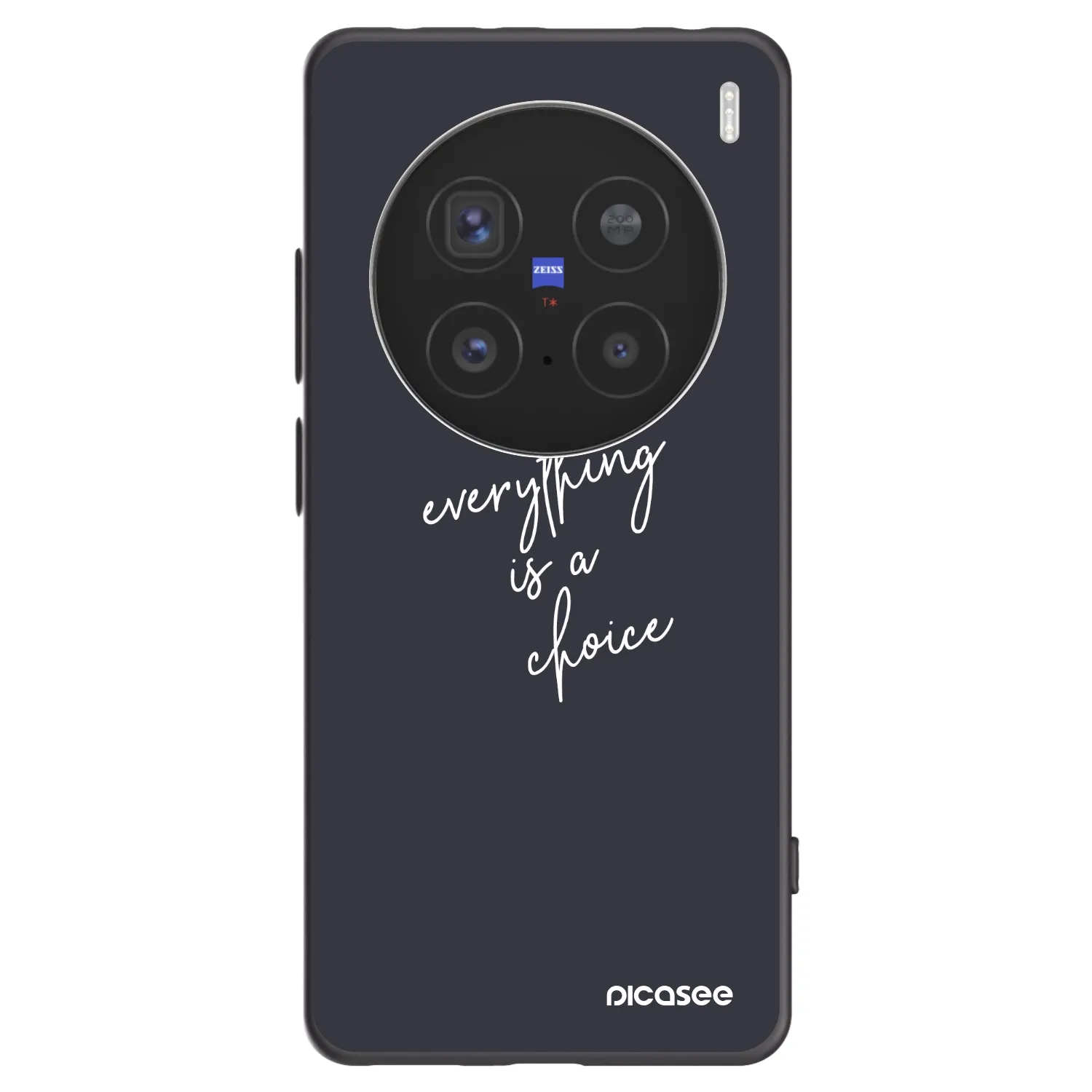 Picasee silikónový čierny obal pre Vivo X200 Pro - Všetko je na tebe