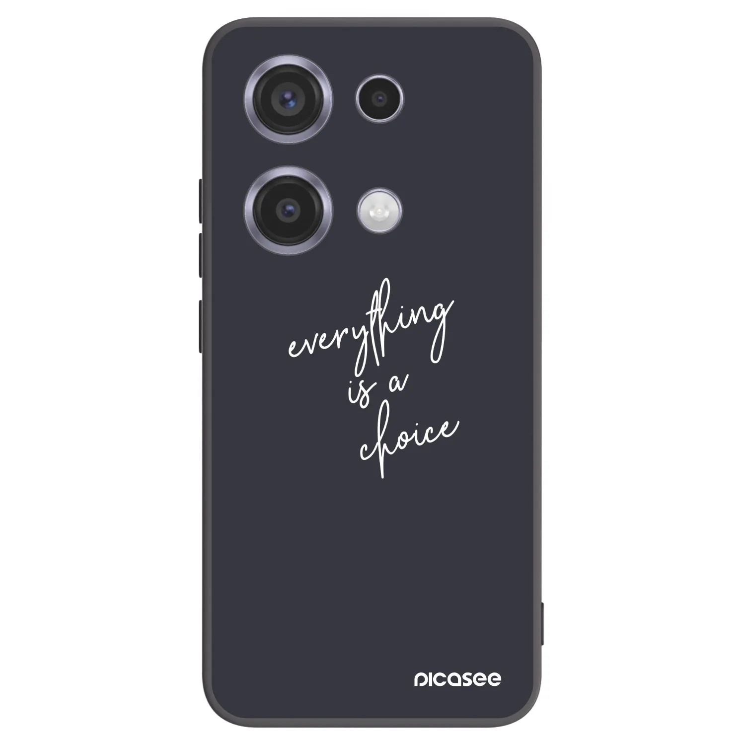 Picasee silikónový čierny obal pre Xiaomi Redmi Note 14S - Všetko je na tebe