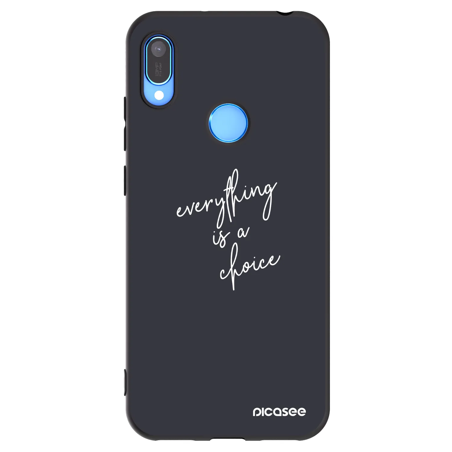 Picasee silikónový čierny obal pre Huawei Y6 2019 - Všetko je na tebe