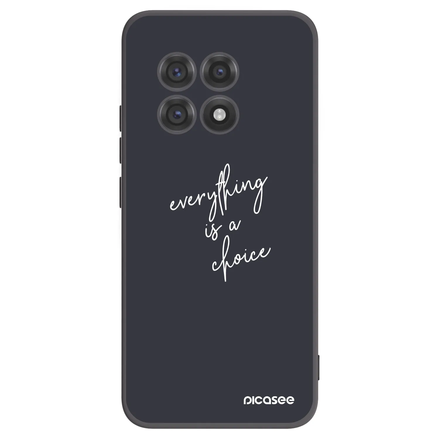 Picasee silikónový čierny obal pre OnePlus 13R 5G - Všetko je na tebe
