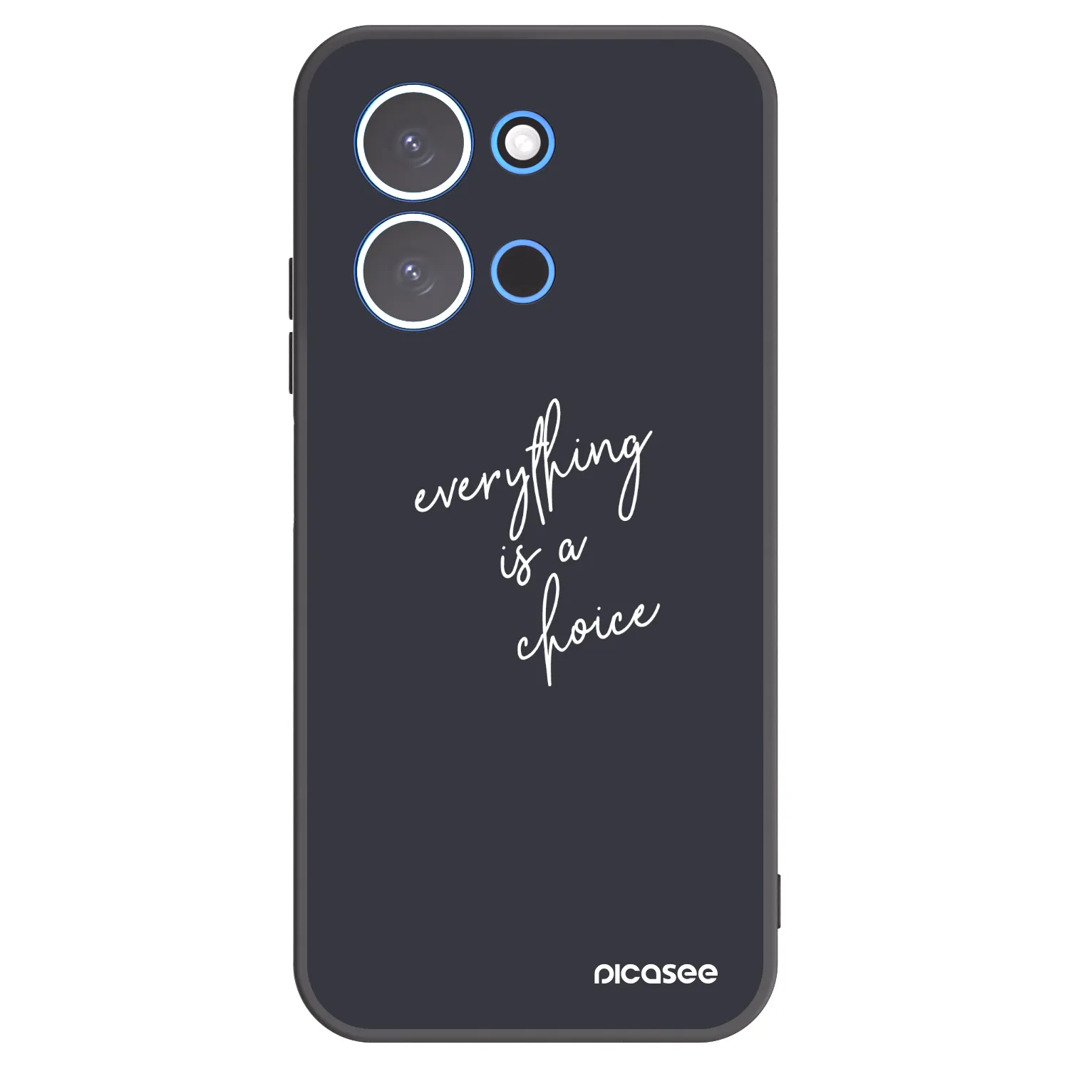 Picasee silikónový čierny obal pre Xiaomi Redmi 15C 4G - Všetko je na tebe
