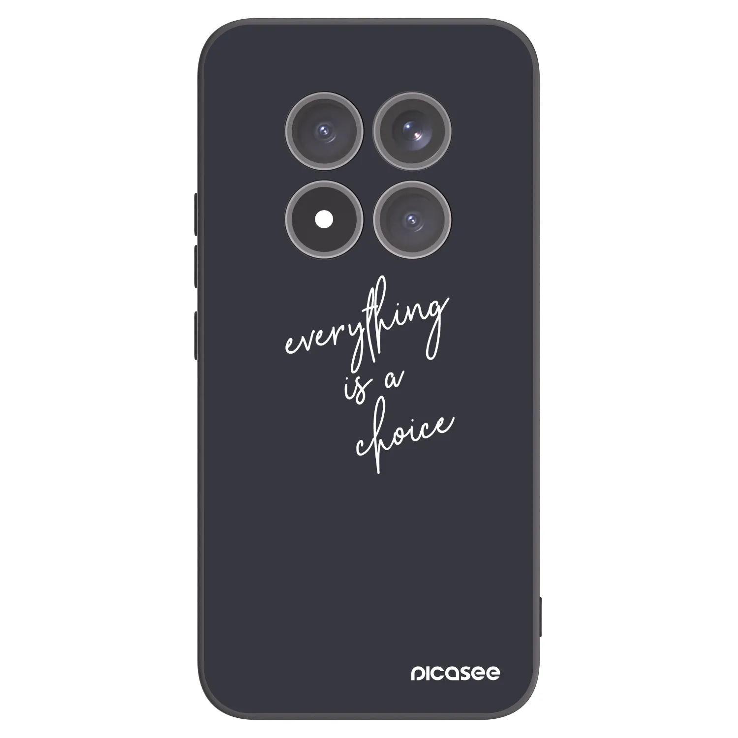 Picasee silikónový čierny obal pre Xiaomi Redmi Note 15 Pro+ - Všetko je na tebe
