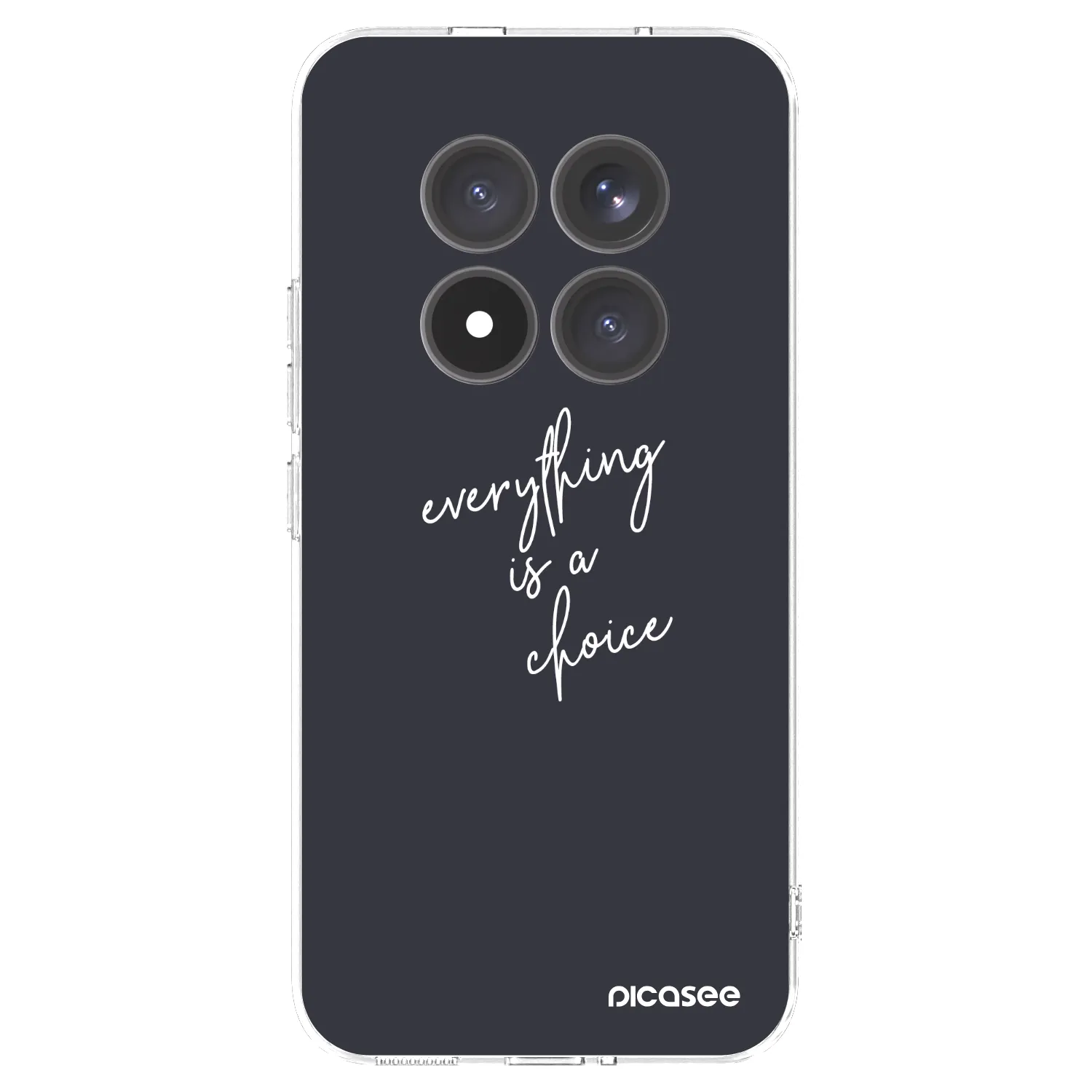 Picasee silikónový prehľadný obal pre Xiaomi Redmi Note 15 Pro+ - Všetko je na tebe