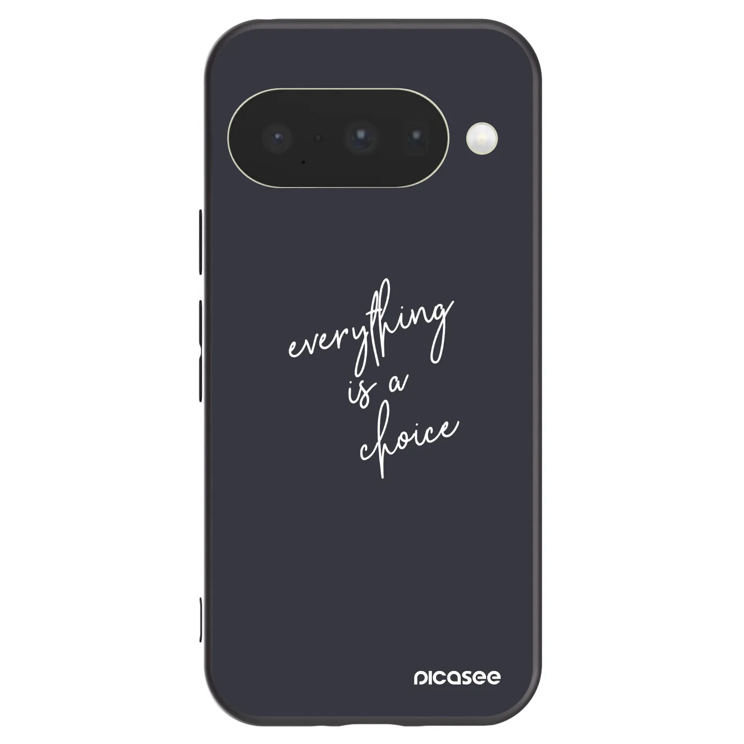 Picasee silikónový čierny obal pre Google Pixel 10 - Všetko je na tebe