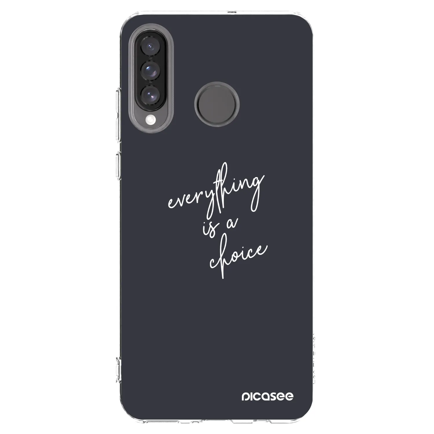 Silikónový prehľadný obal pre Huawei P30 Lite - Všetko je na tebe