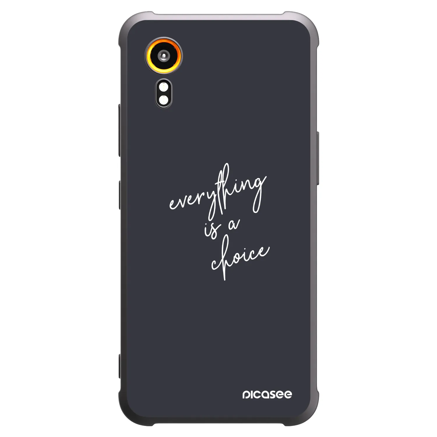 Picasee silikónový čierny obal pre Samsung Galaxy Xcover 7 - Všetko je na tebe