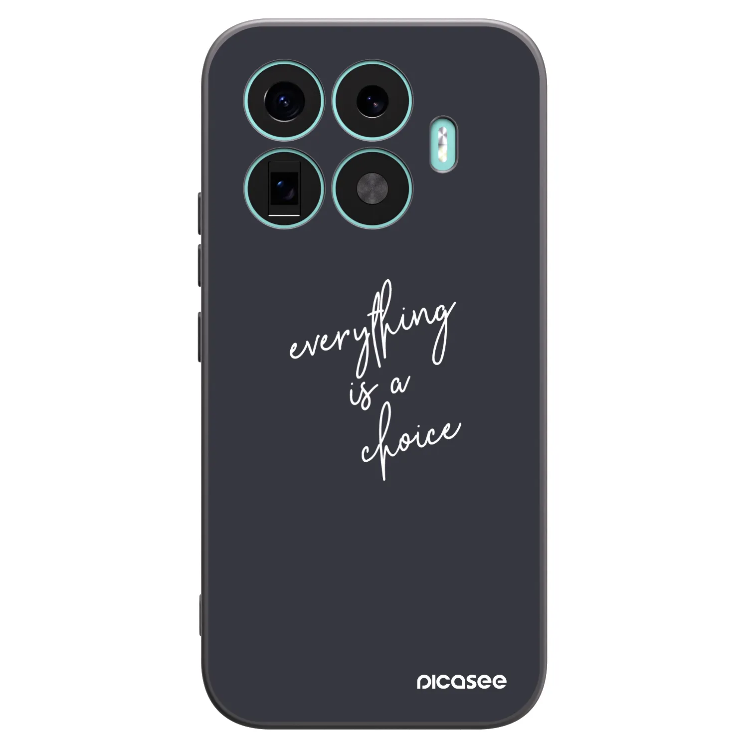 Picasee silikónový čierny obal pre Xiaomi 17T - Všetko je na tebe