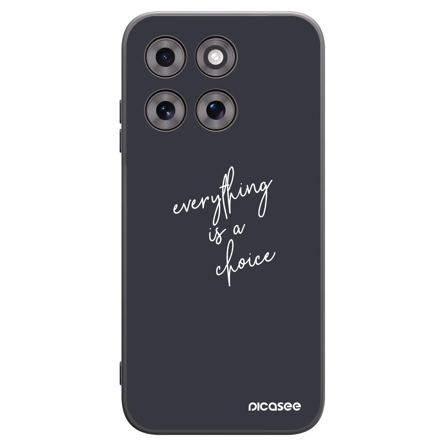 Picasee silikónový čierny obal pre Motorola Moto G77 - Všetko je na tebe
