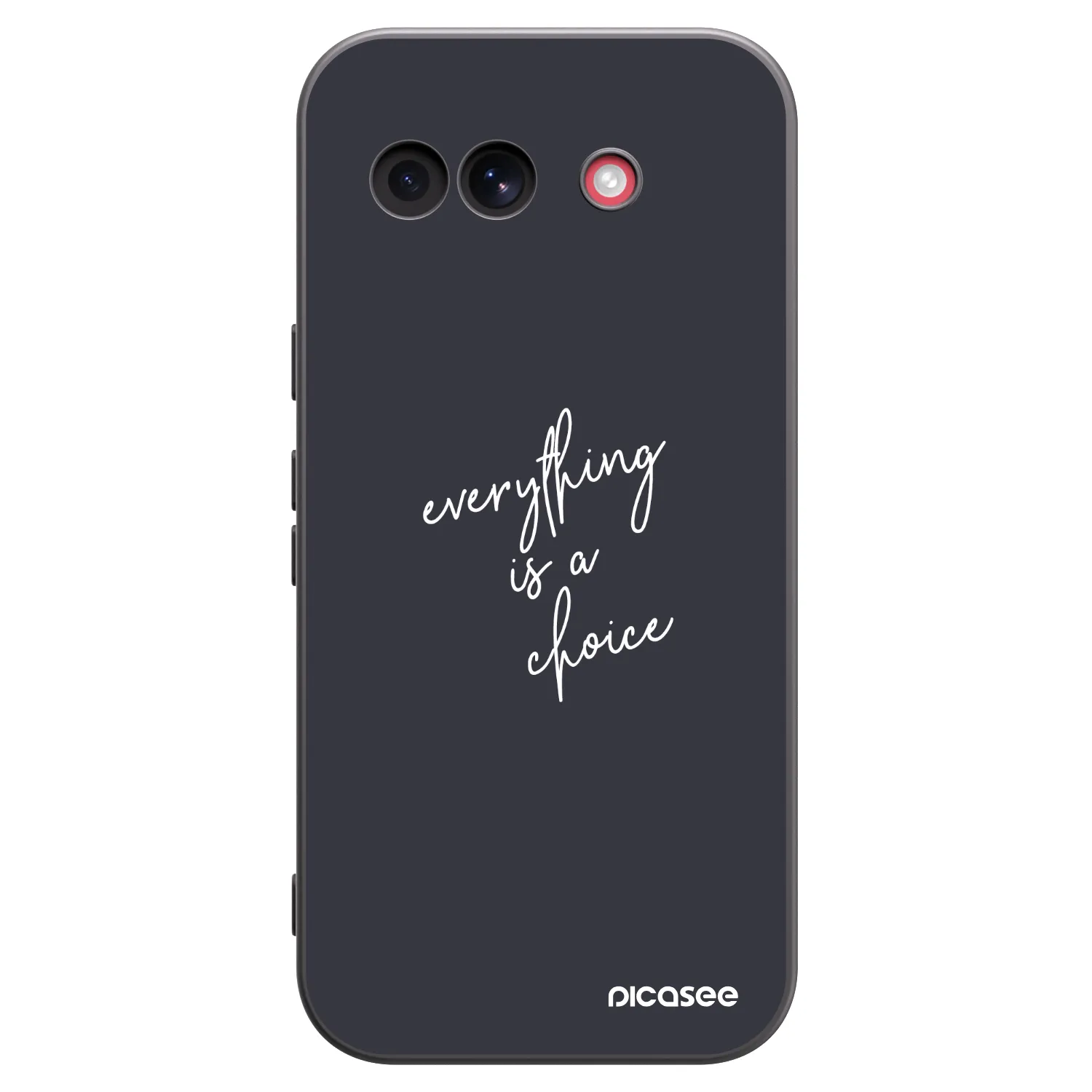 Picasee silikónový čierny obal pre Google Pixel 10a - Všetko je na tebe