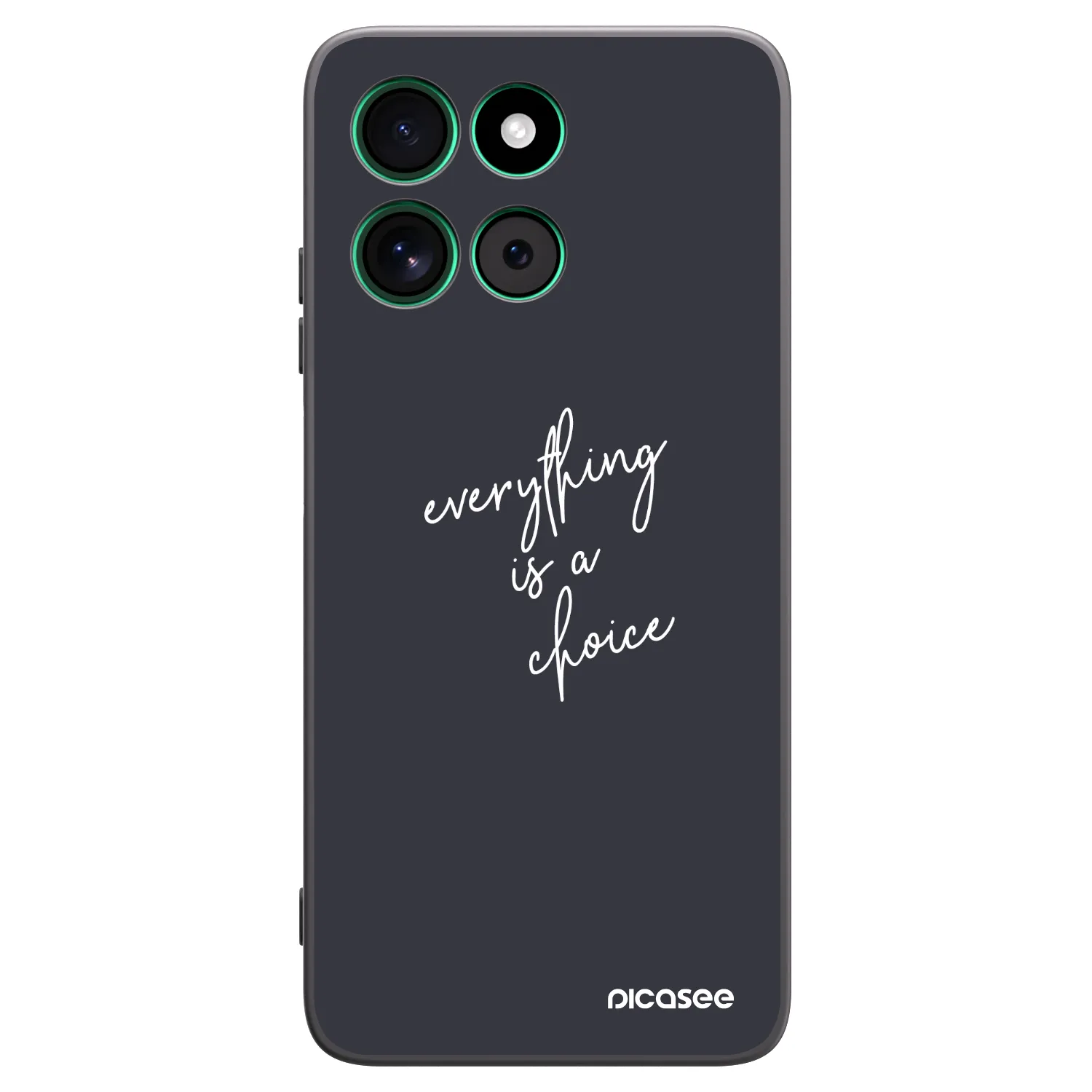 Picasee silikónový čierny obal pre Motorola Moto G57 Power - Všetko je na tebe