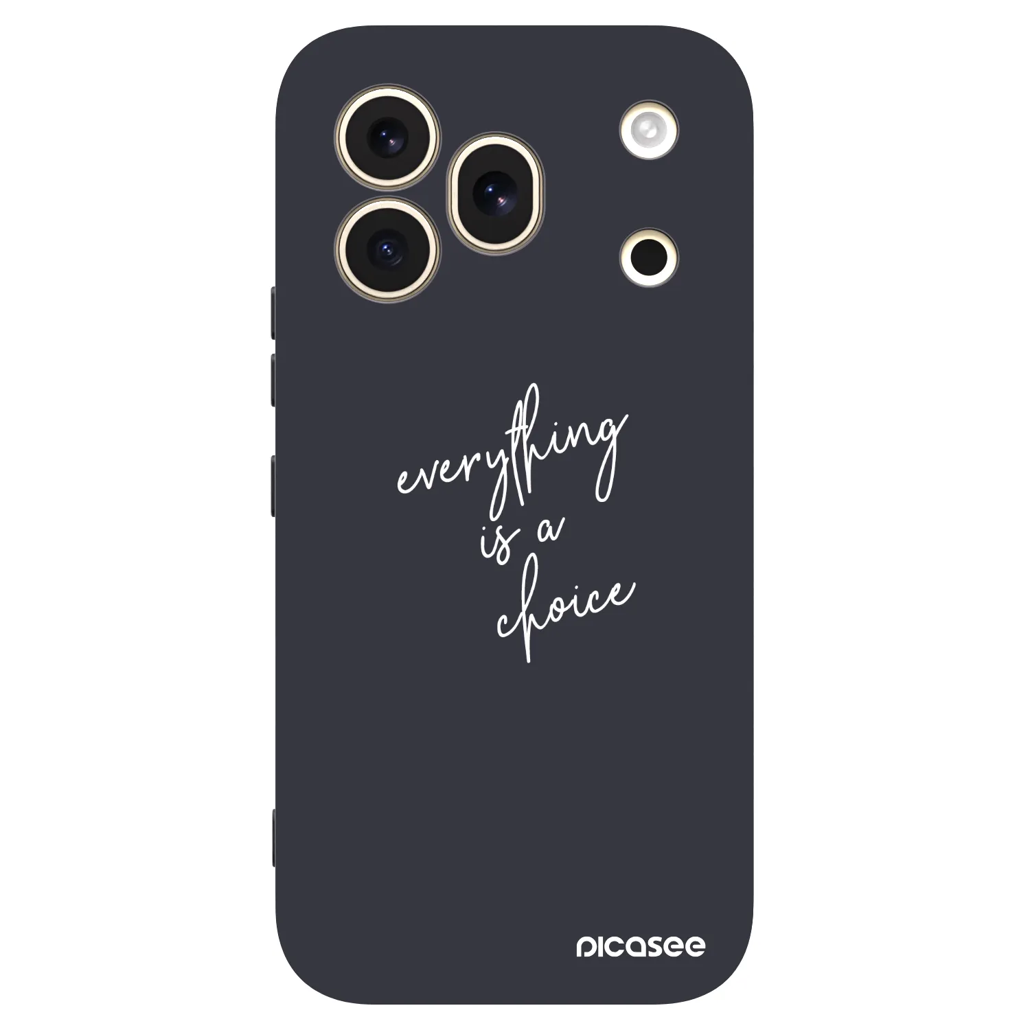 Picasee silikónový čierny obal pre Honor 600 Pro - Všetko je na tebe