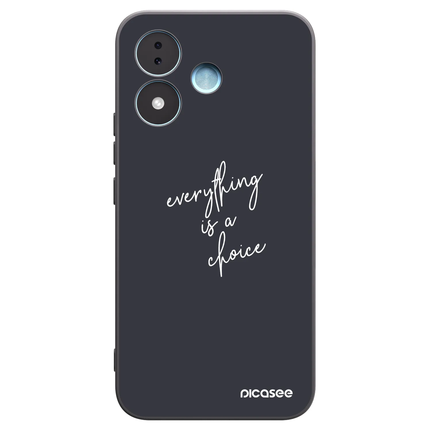 Picasee silikónový čierny obal pre Xiaomi Redmi Note 17 5G - Všetko je na tebe