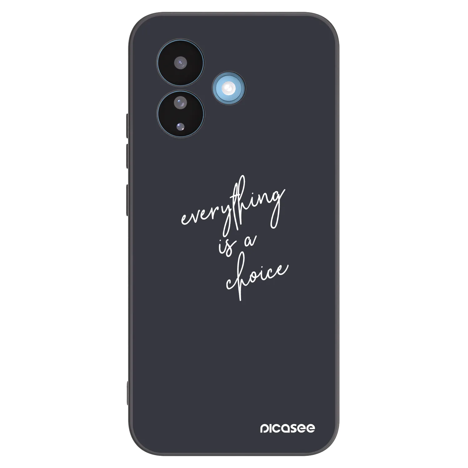 Picasee silikónový čierny obal pre Xiaomi Redmi Note 17 Pro 5G - Všetko je na tebe