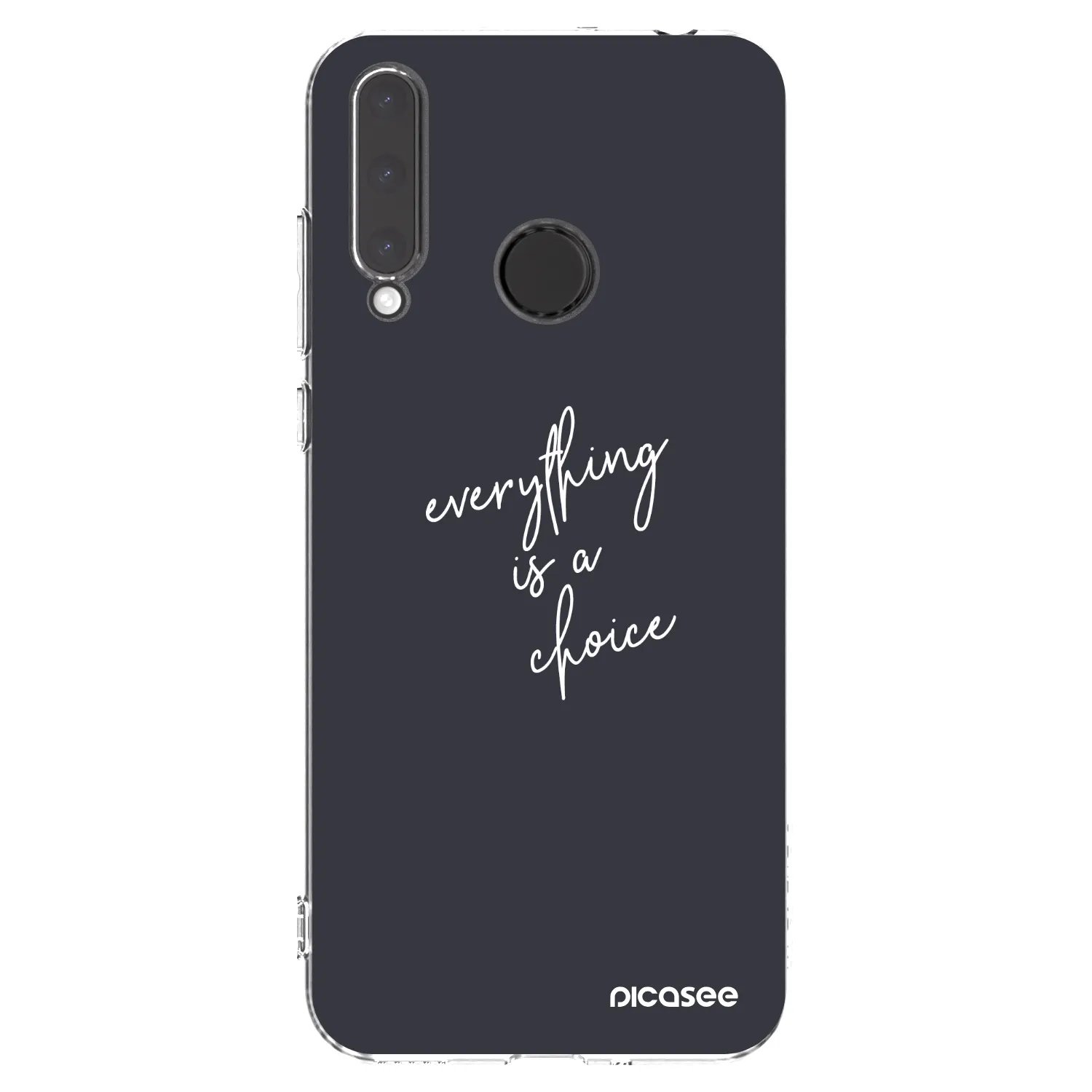 Picasee silikónový prehľadný obal pre Honor 20 Lite - Všetko je na tebe
