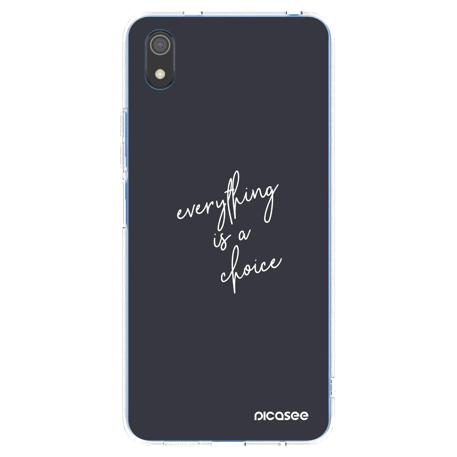 Picasee silikónový prehľadný obal pre Xiaomi Redmi 7A - Všetko je na tebe