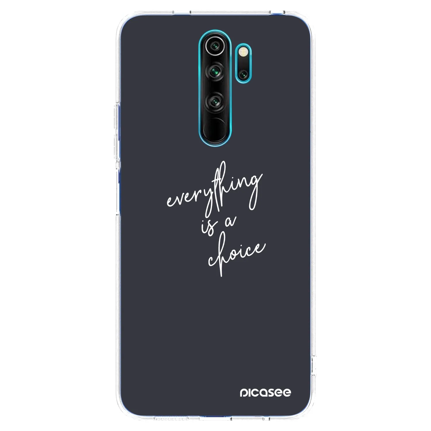 Silikónový prehľadný obal pre Xiaomi Redmi Note 8 Pro - Všetko je na tebe