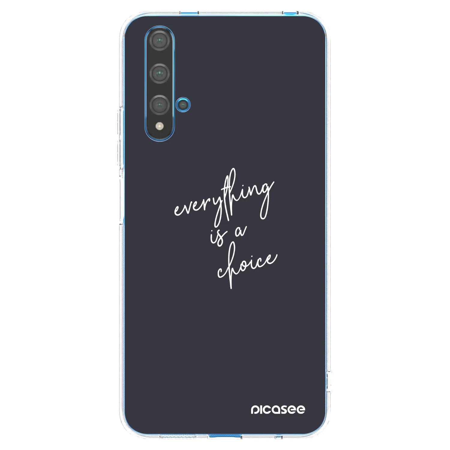 Picasee silikónový prehľadný obal pre Huawei Nova 5T - Všetko je na tebe