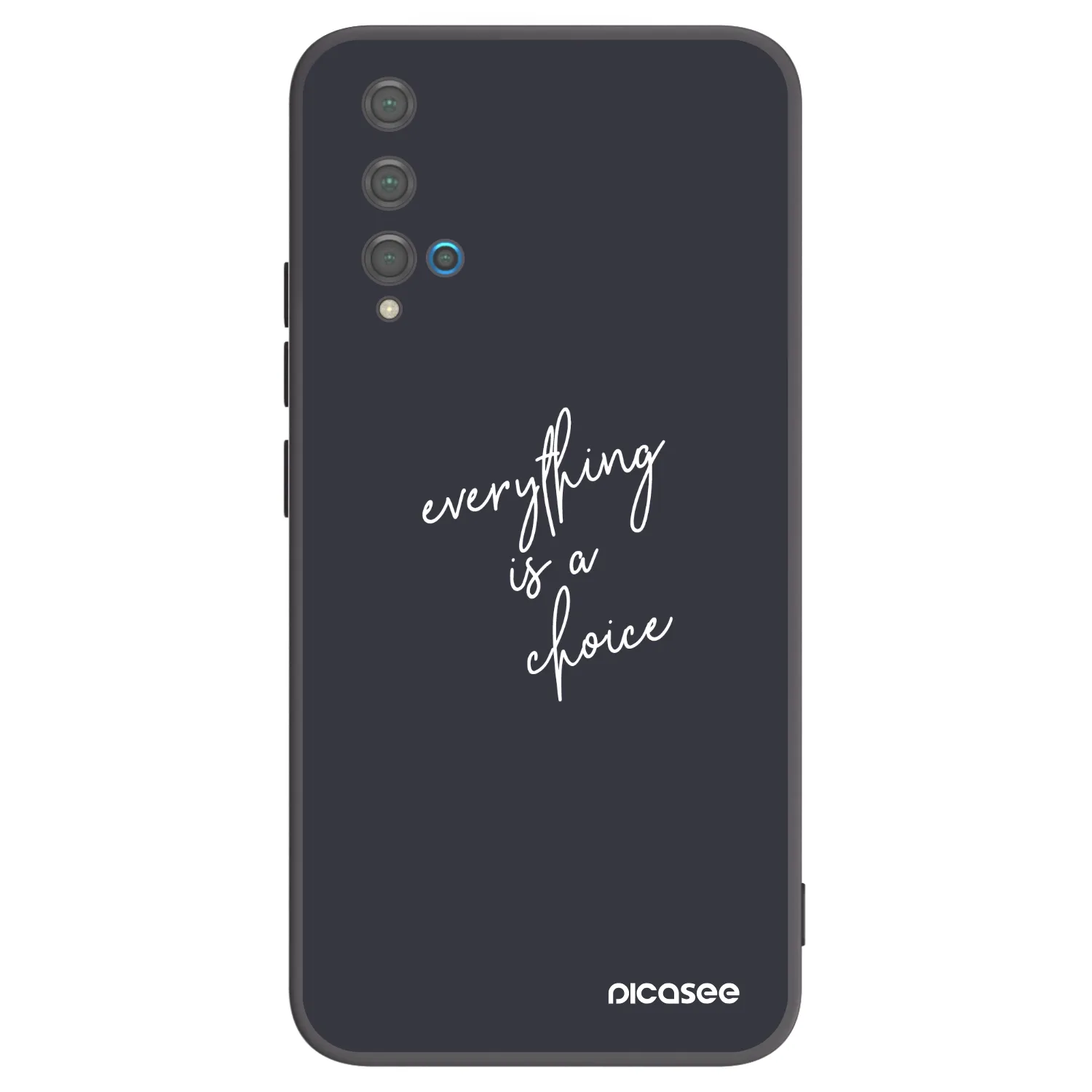 Picasee silikónový čierny obal pre Huawei Nova 5T - Všetko je na tebe