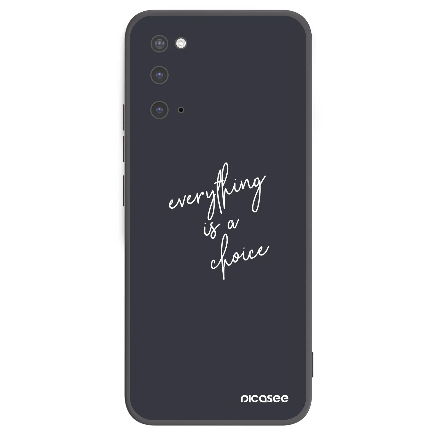 Picasee silikónový čierny obal pre Samsung Galaxy S20 G980F - Všetko je na tebe