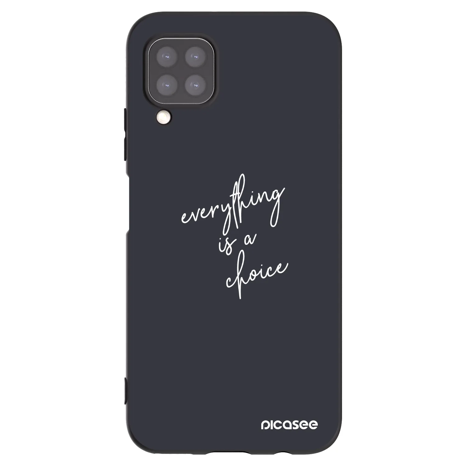 Picasee silikónový čierny obal pre Huawei P40 Lite - Všetko je na tebe