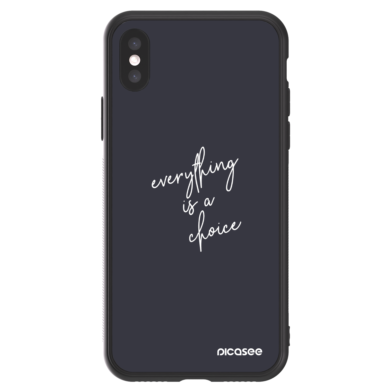 Picasee ULTIMATE CASE pro Apple iPhone X/XS - Všetko je na tebe