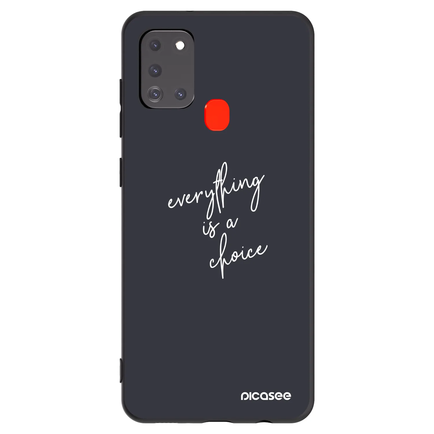 Picasee silikónový čierny obal pre Samsung Galaxy A21s - Všetko je na tebe