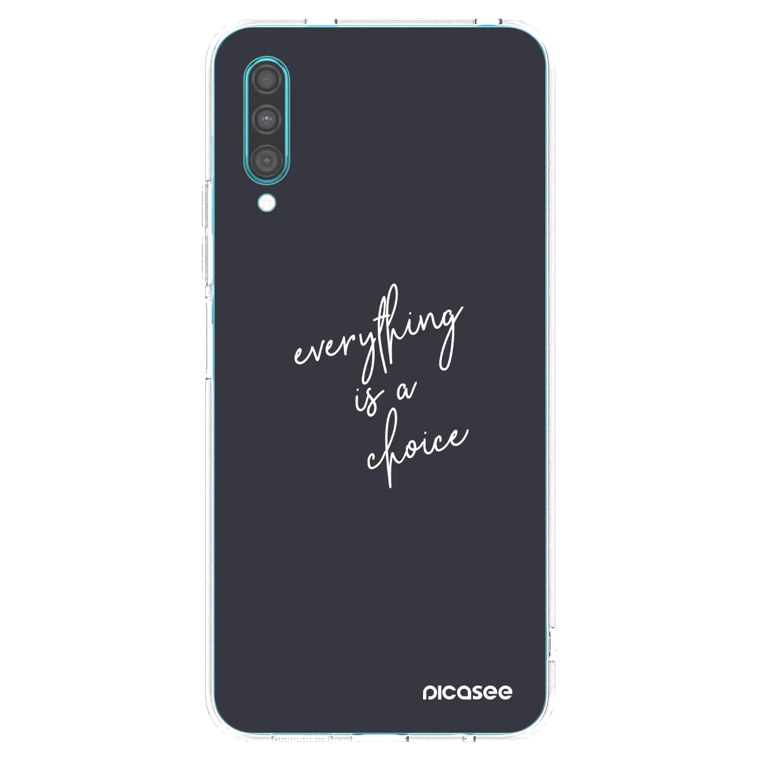 Picasee silikónový prehľadný obal pre Samsung Galaxy A30s A307F - Všetko je na tebe