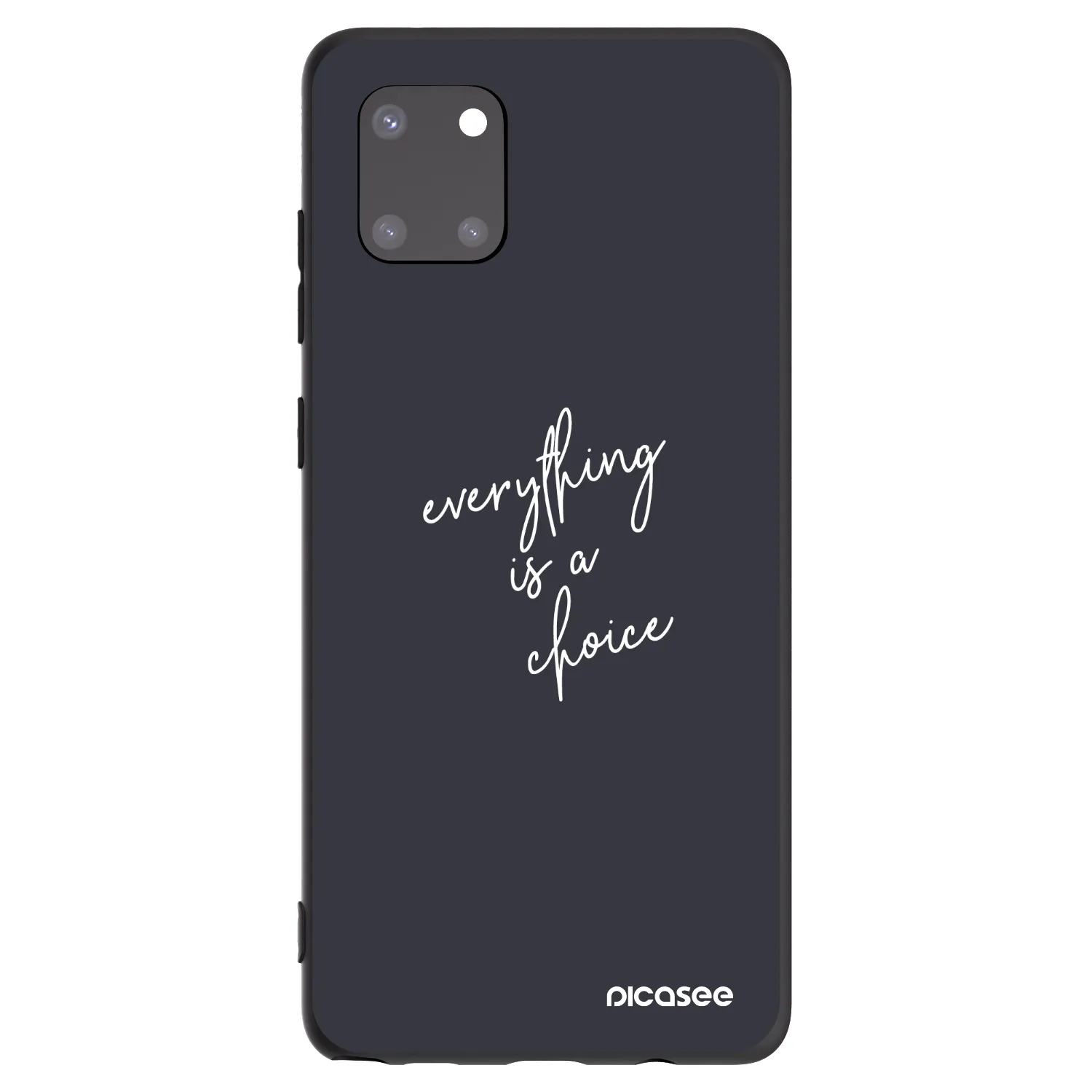 Picasee silikónový čierny obal pre Samsung Galaxy Note 10 Lite N770F - Všetko je na tebe