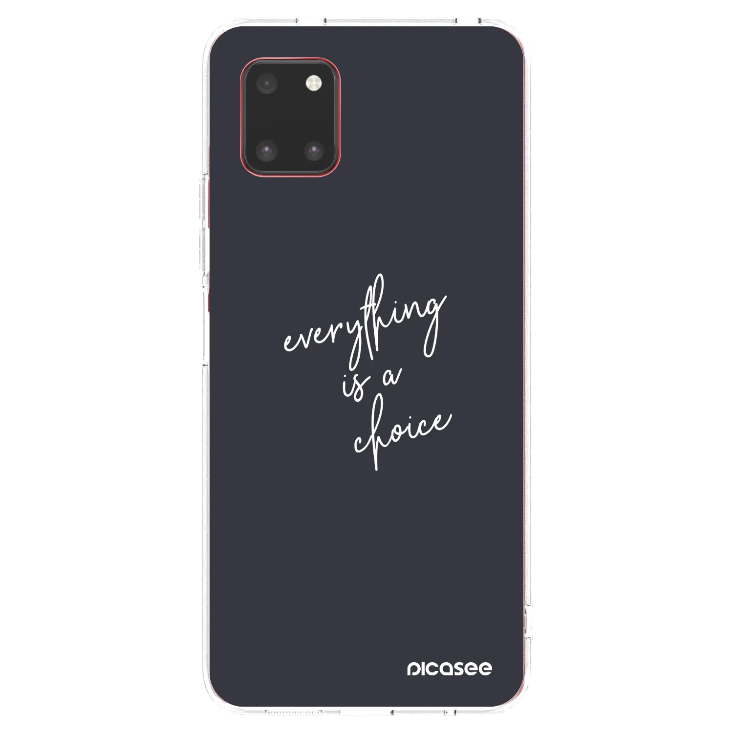 Picasee silikónový prehľadný obal pre Samsung Galaxy Note 10 Lite N770F - Všetko je na tebe