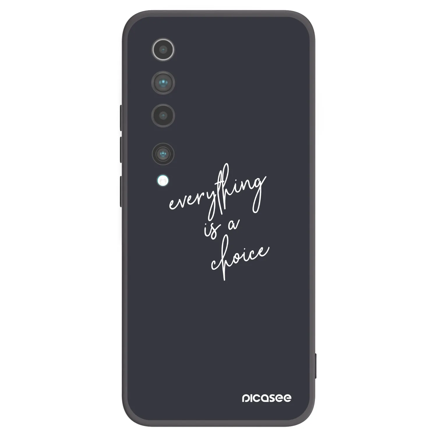 Picasee silikónový čierny obal pre Xiaomi Mi 10 - Všetko je na tebe