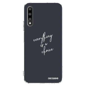 Picasee silikónový prehľadný obal pre Honor 9X Pro - Všetko je na tebe