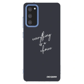 Picasee silikónový prehľadný obal pre Samsung Galaxy S20 FE - Všetko je na tebe