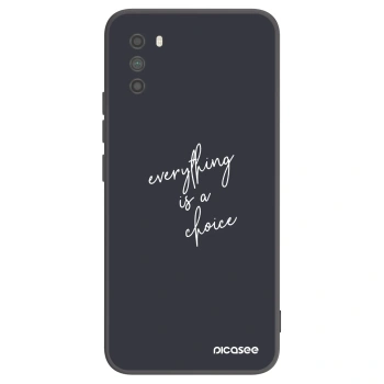 Picasee silikónový čierny obal pre Xiaomi Poco M3 - Všetko je na tebe