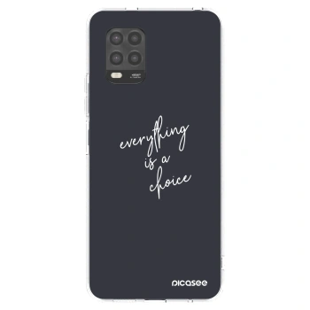 Picasee silikónový prehľadný obal pre Xiaomi Mi 10 Lite - Všetko je na tebe