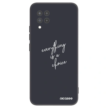 Picasee silikónový čierny obal pre Samsung Galaxy A42 A426B - Všetko je na tebe